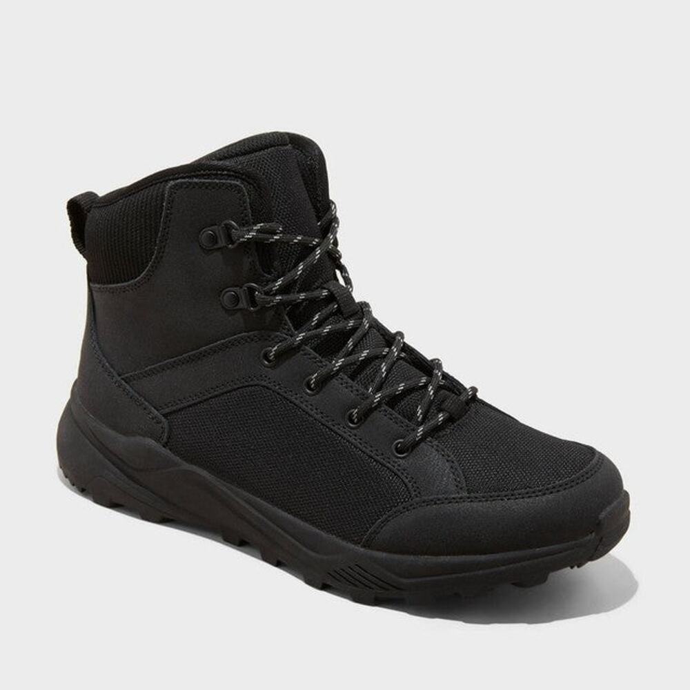 Men's All in One Doran Winter Hiking Boots Black Multi Sizes